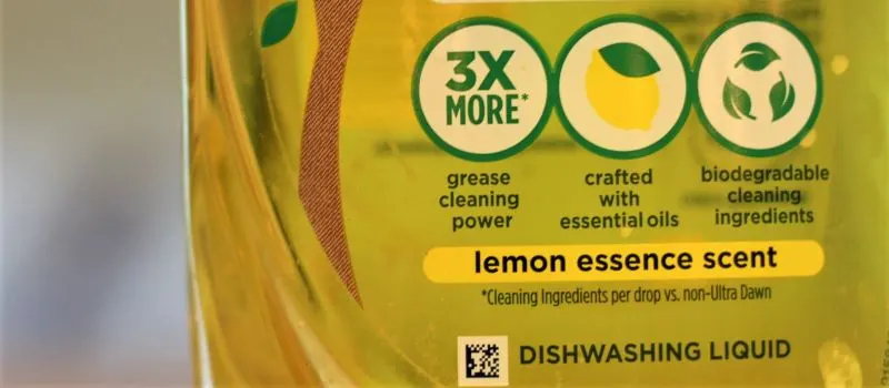 Lemon dish soap.