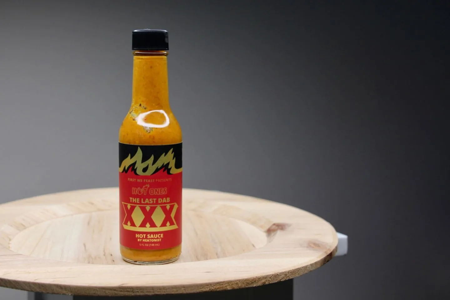 The Last Dab XXX Hot Sauce bottle