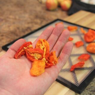 Dehydrated Habanero Peppers