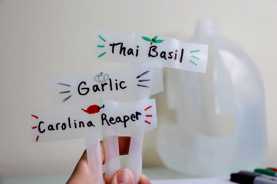 4 DIY Plant Marker Ideas Herb & Veggie Garden Labels Pepper Geek