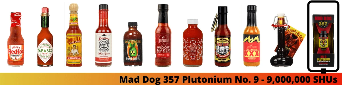 Mad Dog 357 Plutonium Scoville Scale