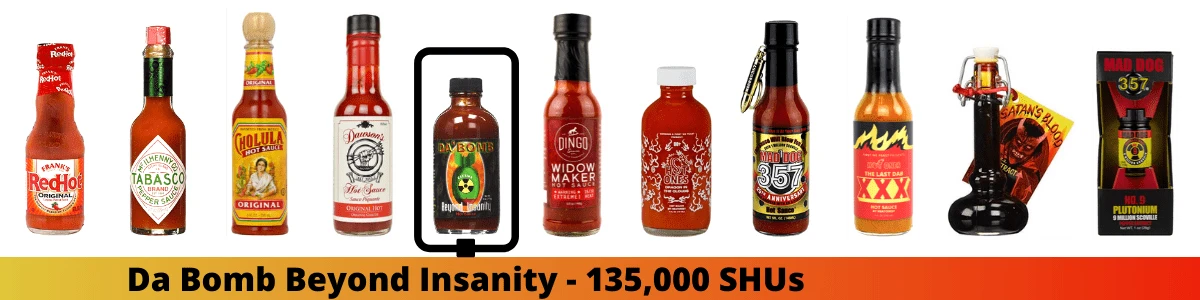 Da Bomb Scoville Scale