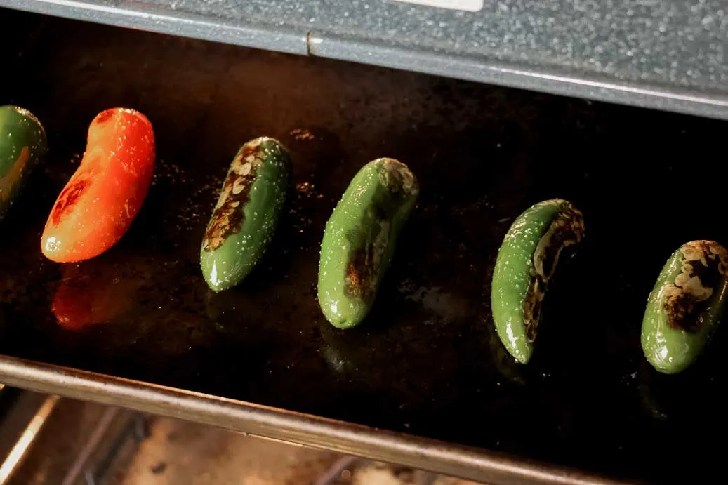 Roasting Jalapeno Peppers