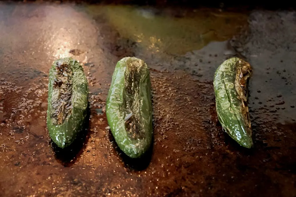 Roasting Jalapenos