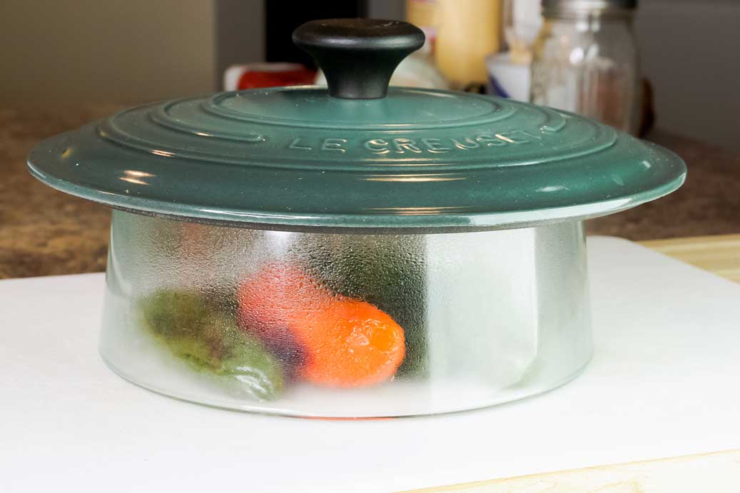 Steaming Roasted Peppers