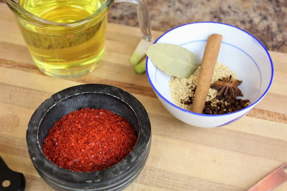 Chili Oil Ingredients