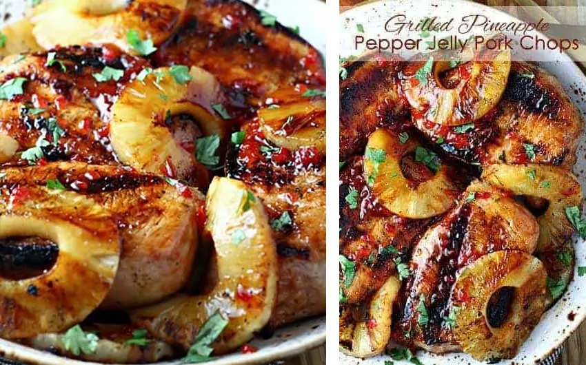 Pepper Jelly Pork Chops