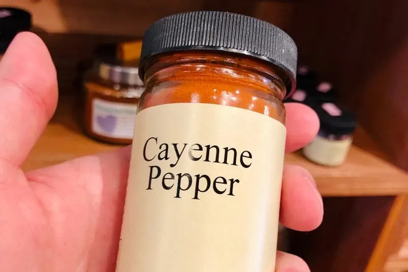 Cayenne Pepper Container