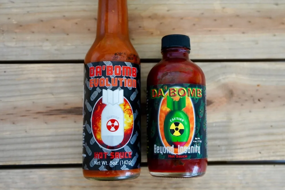 How bad is “Da Bomb” hot sauce? 