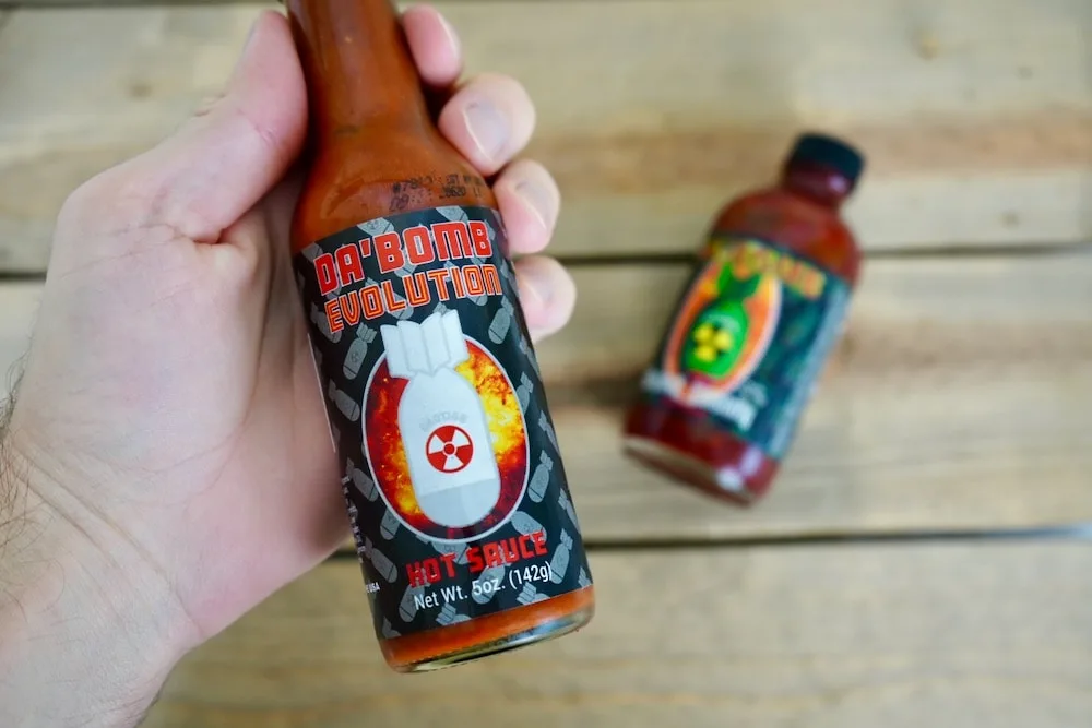 How bad is “Da Bomb” hot sauce? 