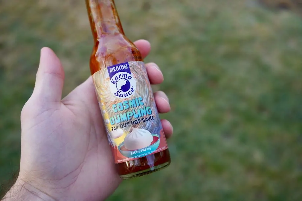 Karma Sauce Cosmic Dumpling hot sauce