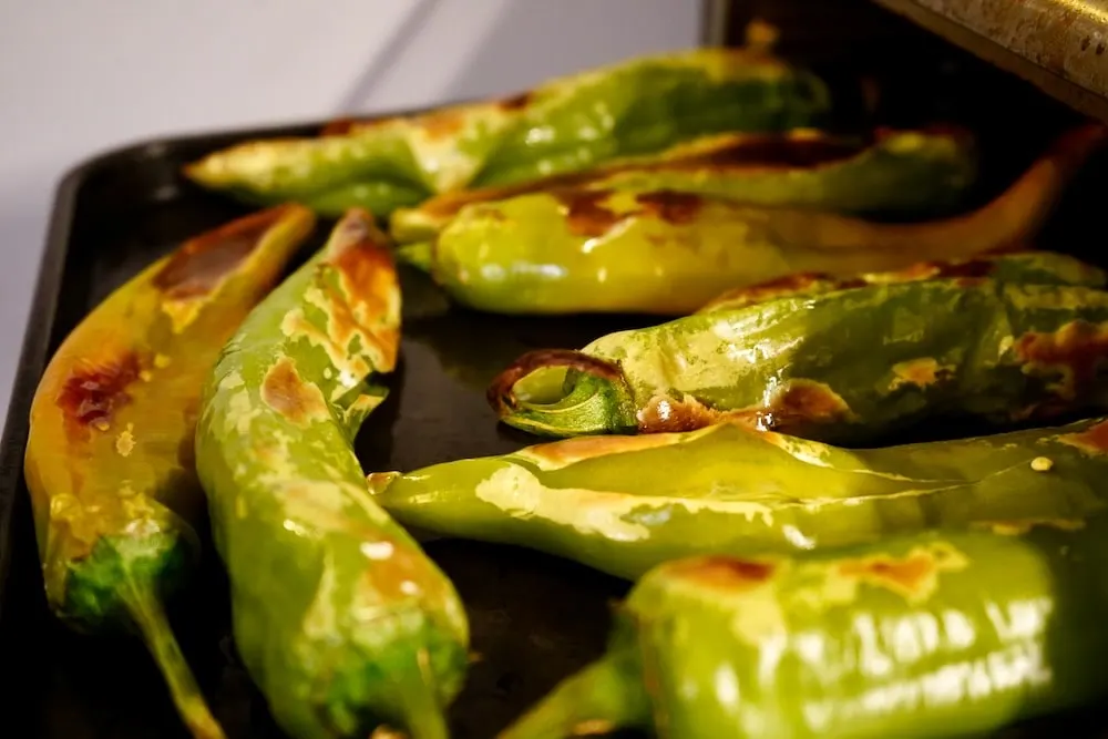 Roasted hatch green chile