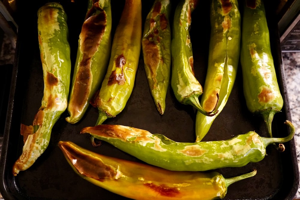 Roasted New Mexico chiles