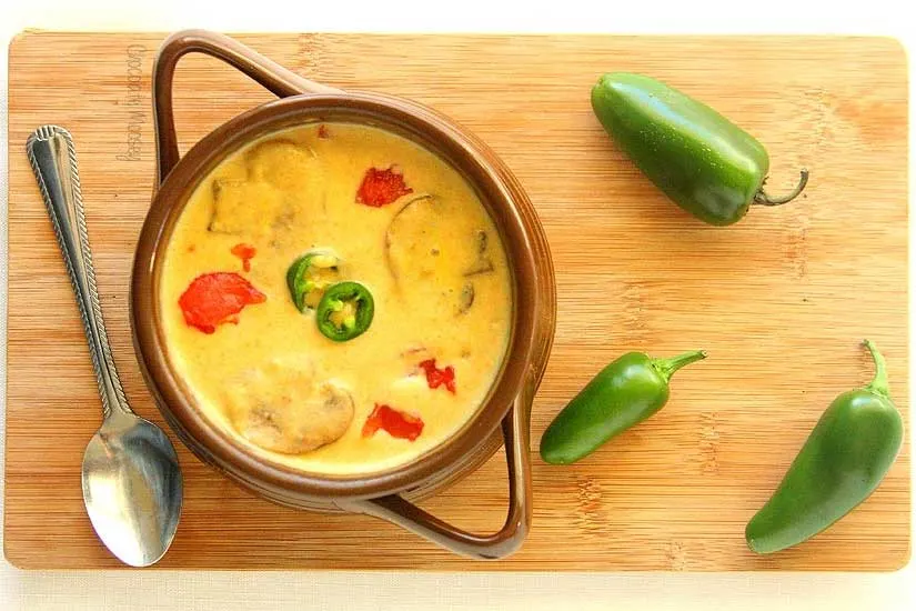 Roasted Jalapeno Soup