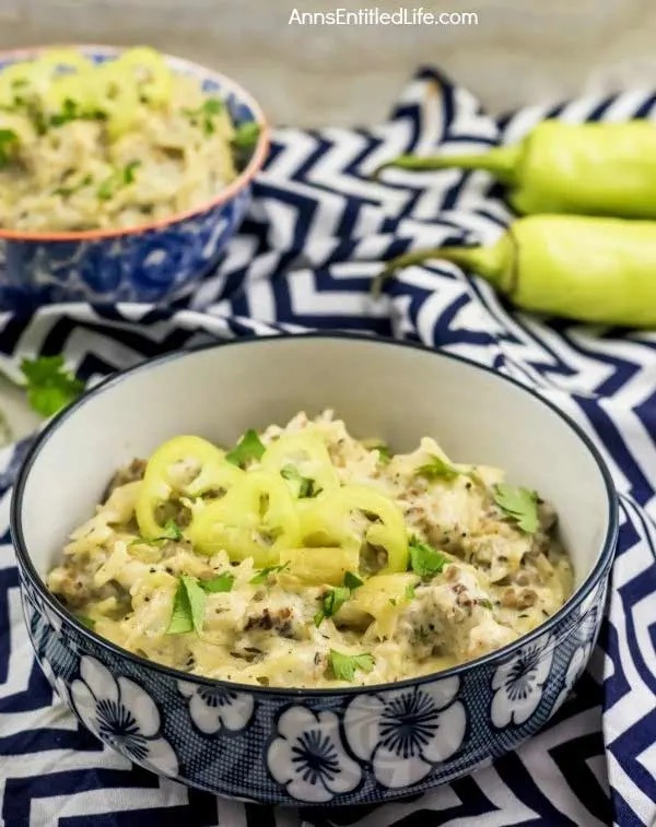 Stuffed banana pepper soup recipe