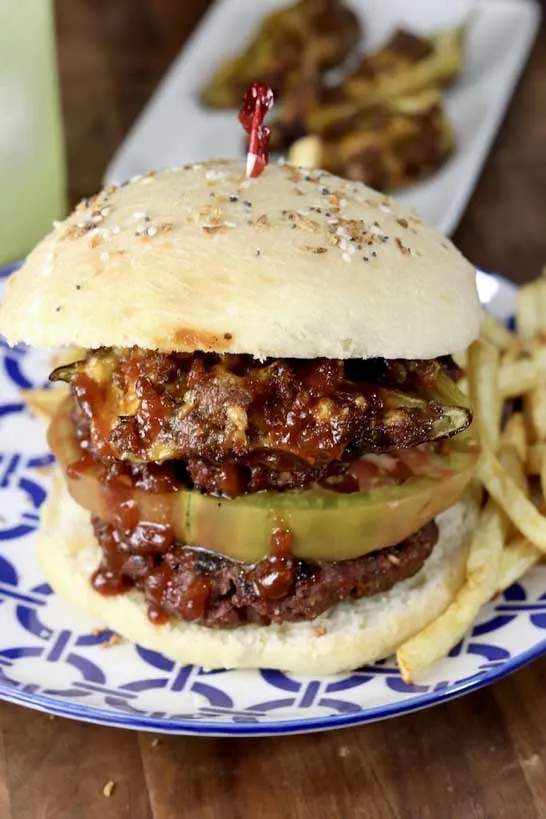 Banana pepper burger recipe