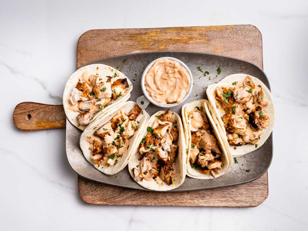 Easy Chipotle Chicken Tacos and Chipotle Sauce Pepper Geek