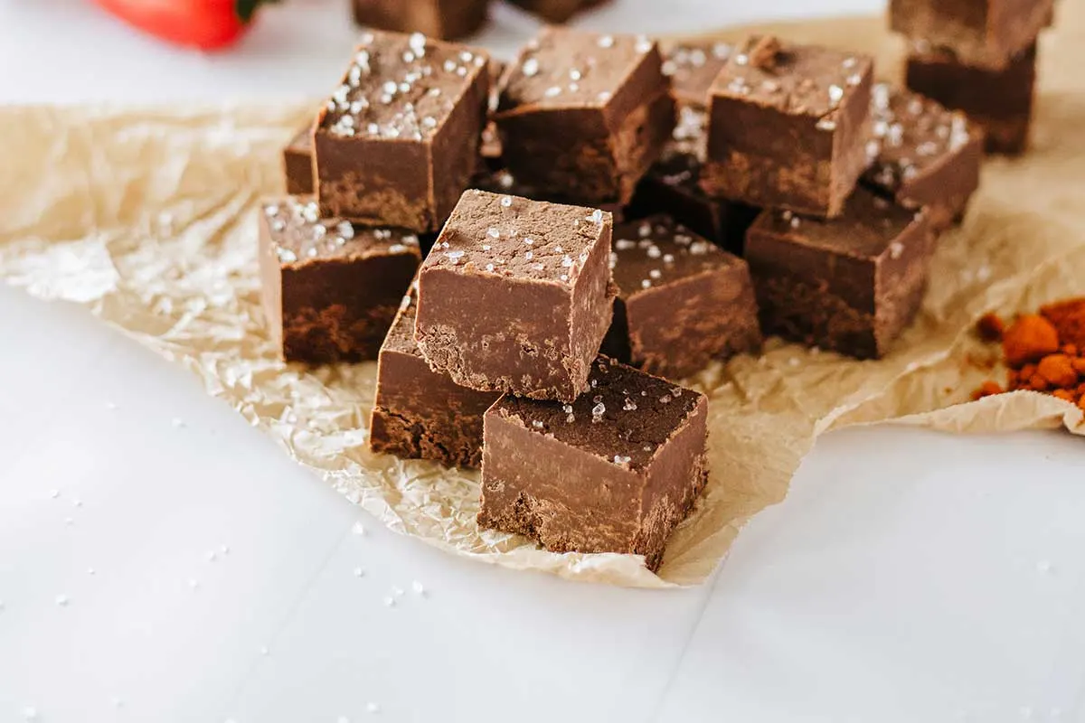 Spicy chocolate Mexican fudge