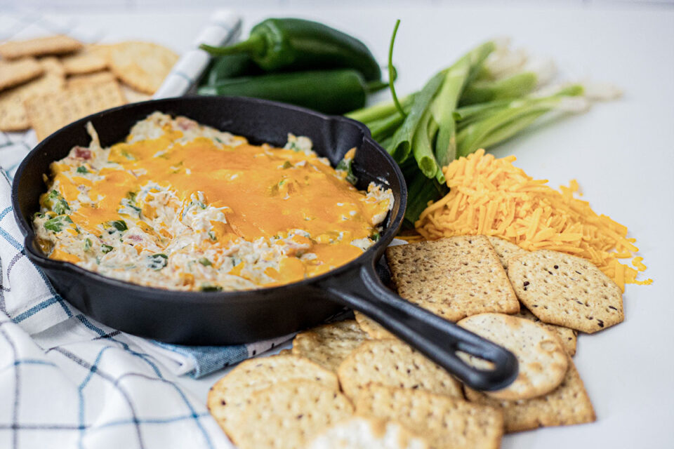 Chicken Jalapeño Popper Dip (Easy & Cheesy) - Pepper Geek