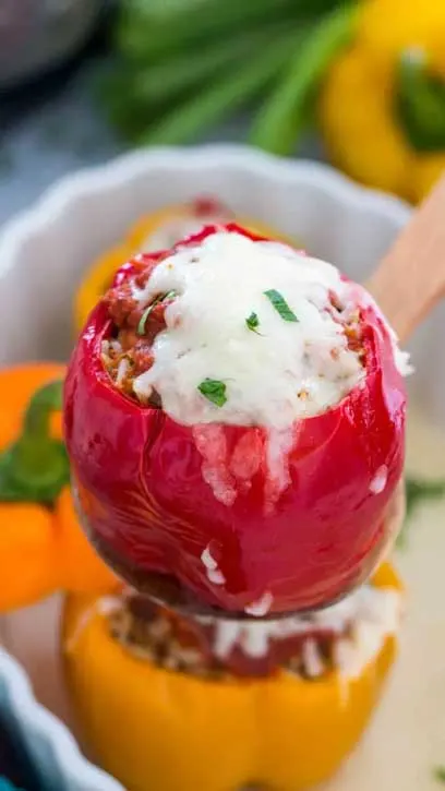 Instant pot stuffed peppers
