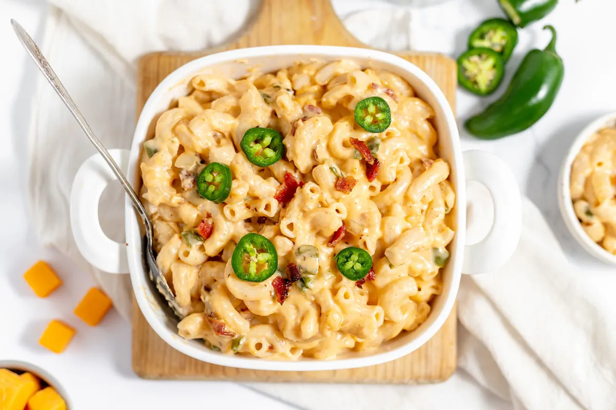 jalapeno popper mac and cheese