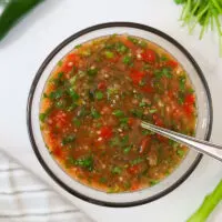 Red jalapeno salsa