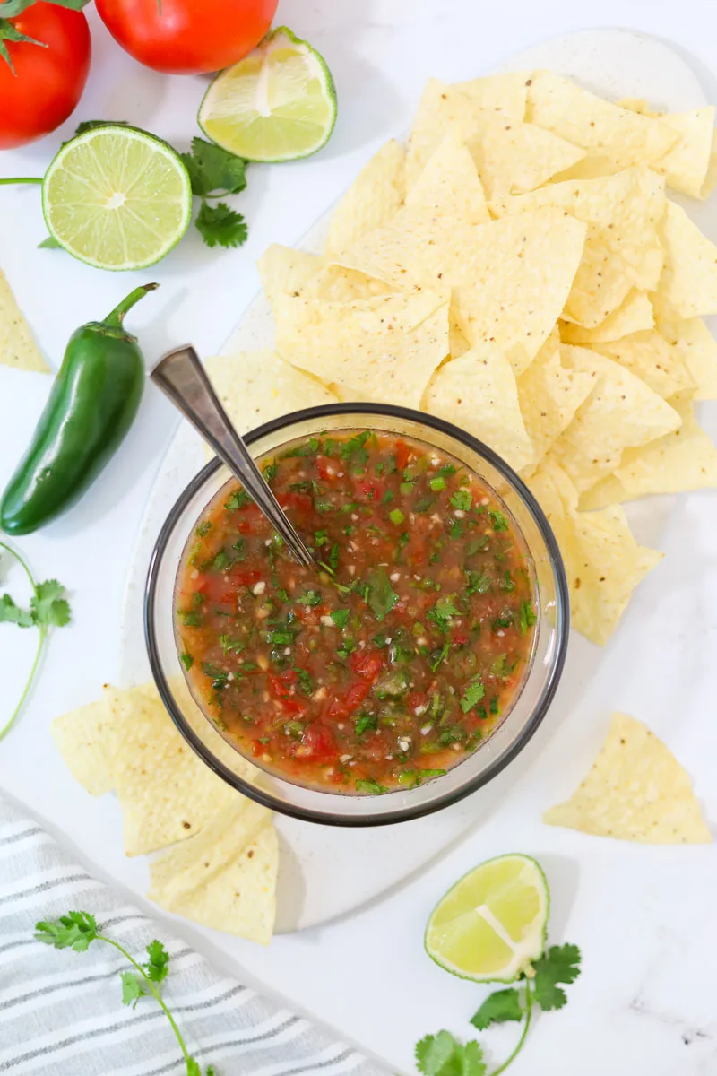 Red jalapeno salsa