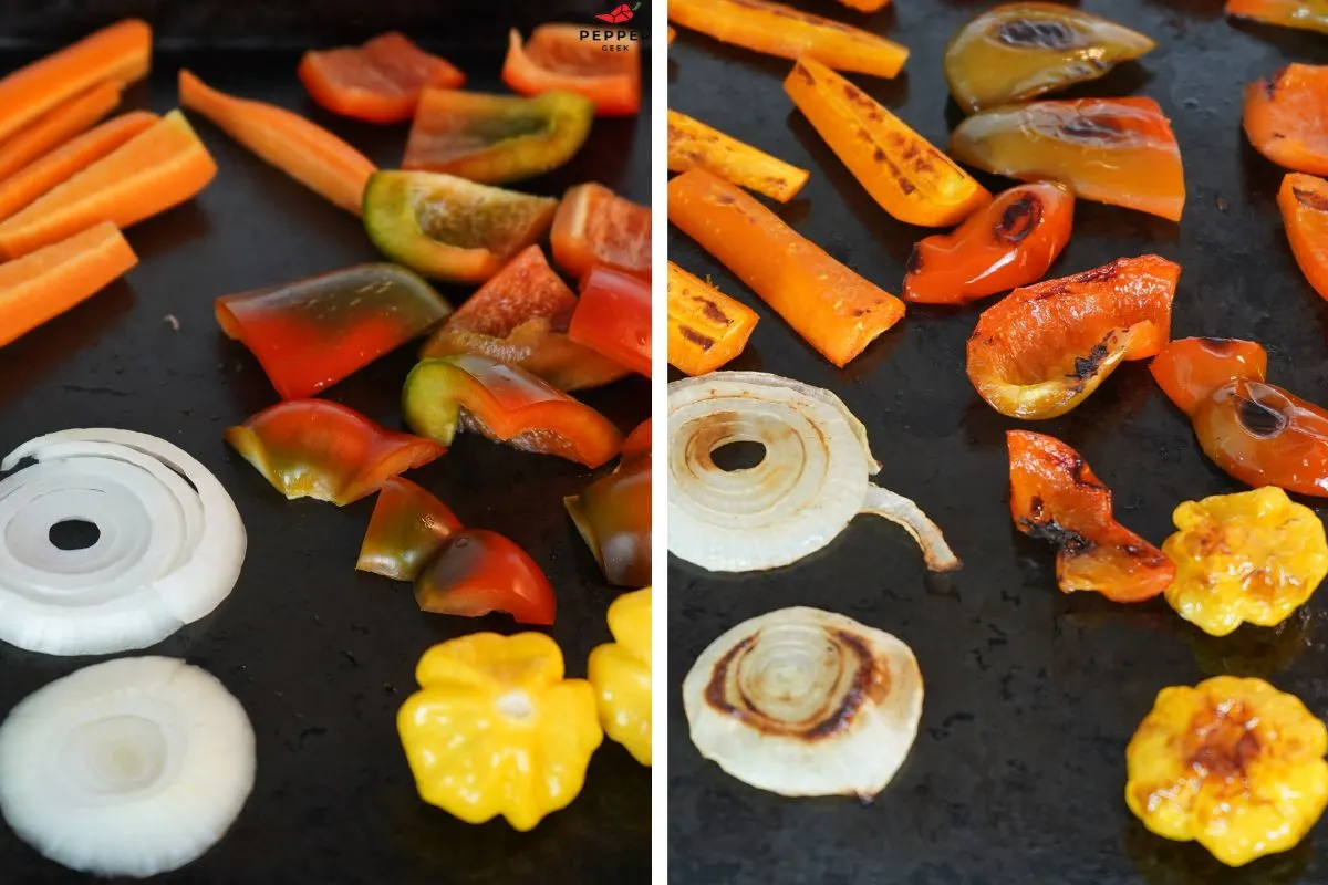 Roasting scotch bonnet hot sauce ingredients