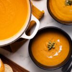 Spicy butternut squash soup