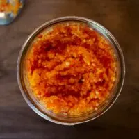 Fermented pepper mash