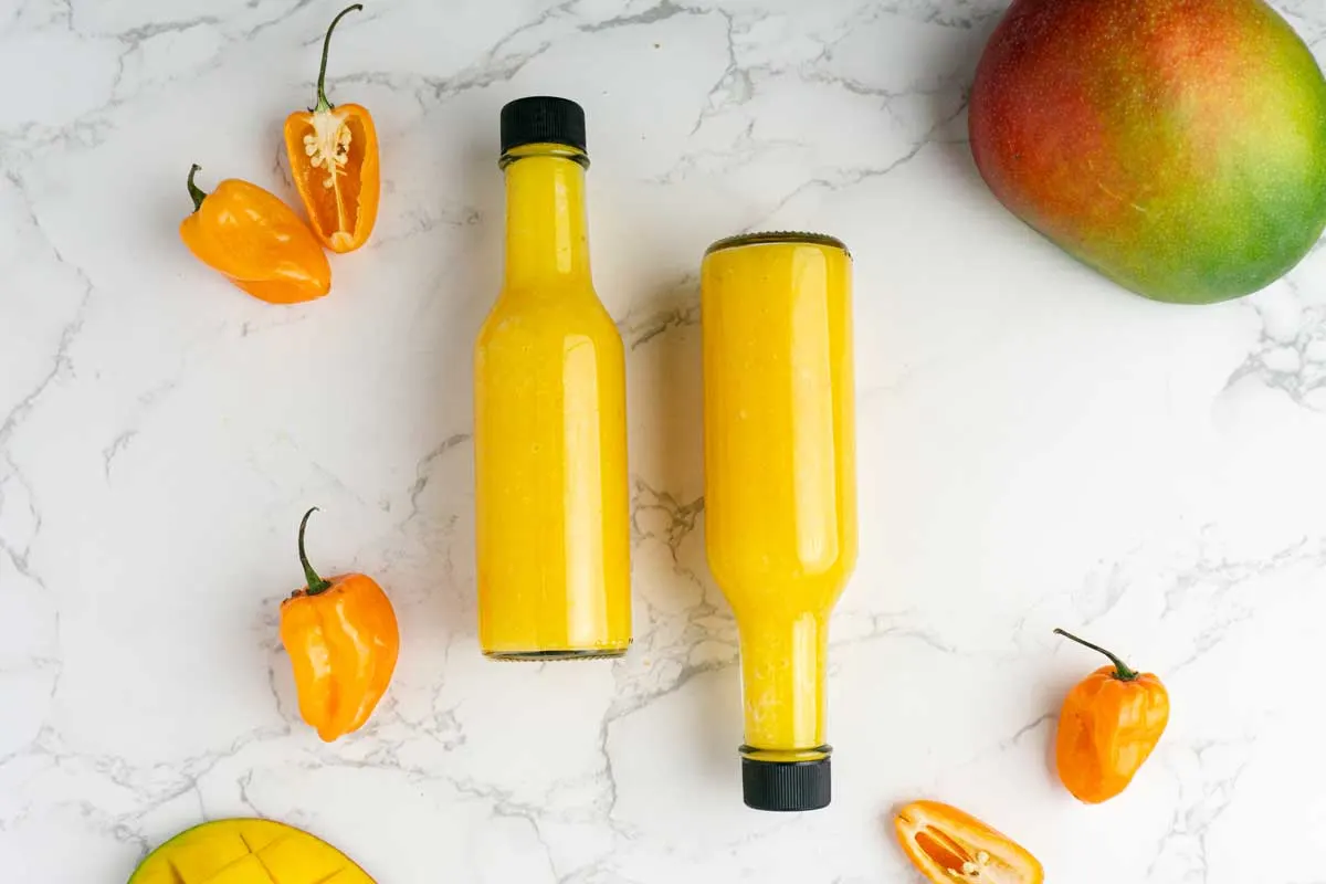 mango hot sauce with habanero