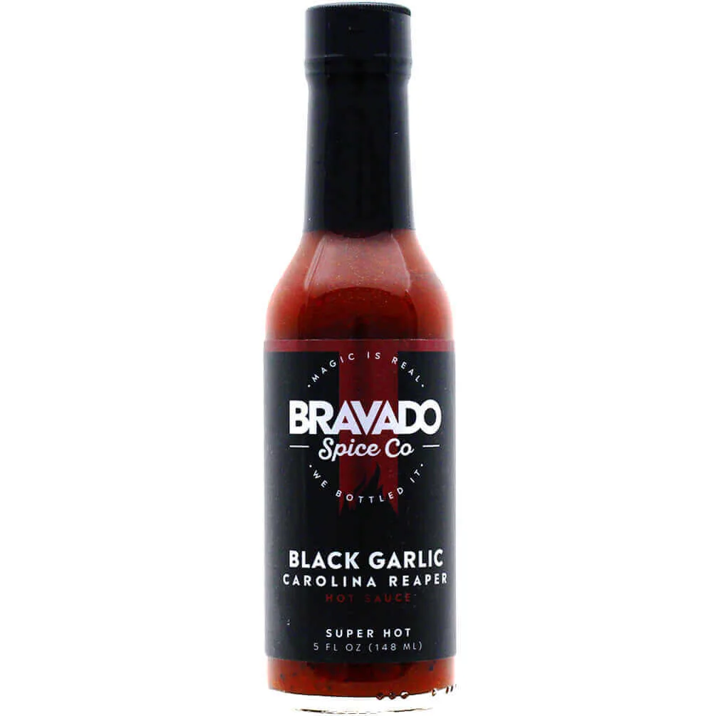Bravado black garlic reaper - Heat Hot Sauce