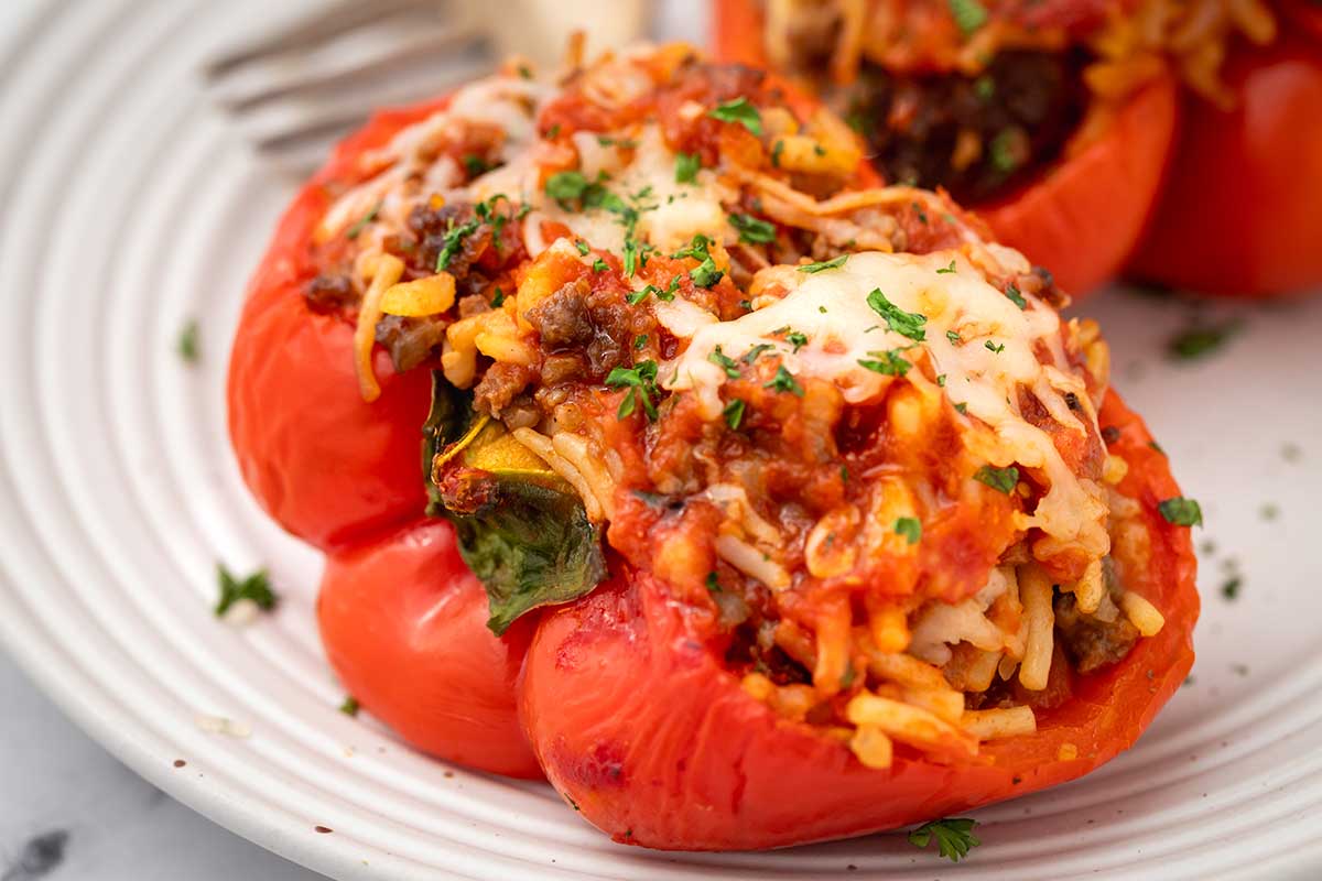 Easy stuffed pepper recipe