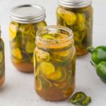 Spicy bread and butter pickles