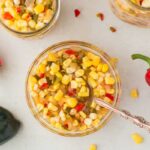 Poblano corn relish